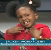 VIDEO: Meet Zawadi the 4 Year old Kenyan spoken word artist